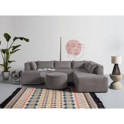 GALA Ecksofa Rue Ginoux, 5 Teile, zusammengesetzt aus Modulen, in vielen Bezugsqualitäten und Farben.