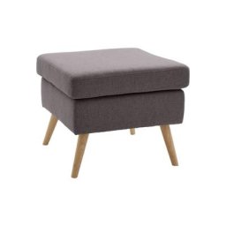 Guido Maria Kretschmer Home&Living Hocker Salla, Bezug auch in Luxus-Microfaser in Teddyfelloptik