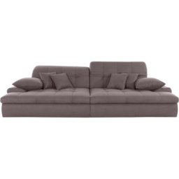 Mr. Couch Big-Sofa Biarritz, Wahlweise mit Kopfteilverstellung und RGB-LED-Beleuchtung