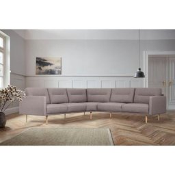 andas Ecksofa Brande, gleichschenklig,in skandinavischem Design