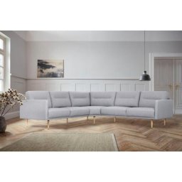 andas Ecksofa Brande, gleichschenklig,in skandinavischem Design