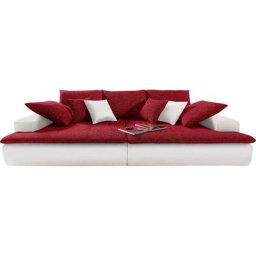 Mr. Couch Big-Sofa Haiti, wahlweise mit Kaltschaum (140kg Belastung/Sitz) und RGB-Beleuchtung