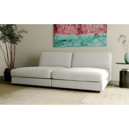 andas Big-Sofa Pori, mit tiefer Sitzfläche, in 2 Bezugsqualitäten