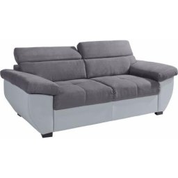 COTTA Polstergarnitur, (Set), Set: bestehend aus 2,5-Sitzer Sofa und Hocker, 2,5-Sitzer