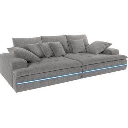 Mr. Couch Big-Sofa Haiti AC, wahlweise mit Kaltschaum (140kg Belastung/Sitz) und AquaClean-Stoff