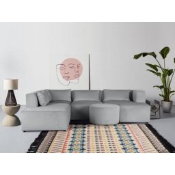 GALA Ecksofa Rue Ginoux, 5 Teile, zusammengesetzt aus Modulen, in vielen Bezugsqualitäten und Farben.