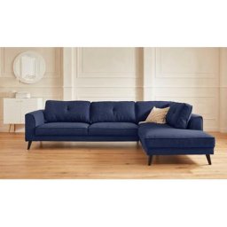 Guido Maria Kretschmer Home&Living Ecksofa Cosini, mit eleganter Kreuznaht in den Rückenkissen