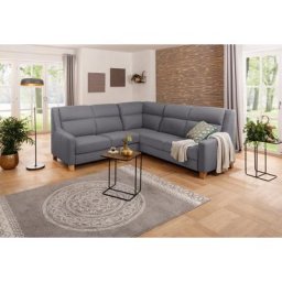 Home affaire Ecksofa Alrik, gleichschenklige Polsterecke, mit Schlaffunktion und Bettkasten