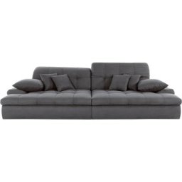 Mr. Couch Big-Sofa Biarritz, Wahlweise mit Kopfteilverstellung und RGB-LED-Beleuchtung