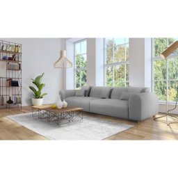 andas Big-Sofa Svennis, in 2 Bezugsqualitäten, B/T/H: 314/98/83 cm