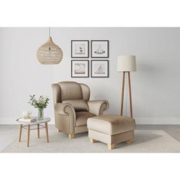 Home affaire Ohrensessel Queenie Ohrenseesel (1-St), mit softem, weichem Sitzkomfort und zeitlosem Design