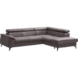 COTTA Polstergarnitur Komaris I, (Set), Set: bestehend aus Ecksofa und Hocker, frei im Raum stellbar
