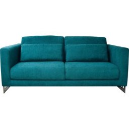 Leonique 2-Sitzer New York, mit modernem Edelstahl Gestell
