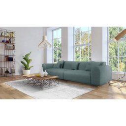 andas Big-Sofa Svennis, in 2 Bezugsqualitäten, B/T/H: 314/98/83 cm