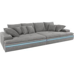 Mr. Couch Big-Sofa, wahlweise mit Kaltschaum (140kg Belastung/Sitz) und AquaClean-Stoff