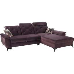 Jockenhöfer Gruppe Ecksofa Studio, 3 individuell, verstellbare Kopftützen, Bettfunktion, Relaxfunktion
