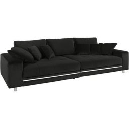 Mr. Couch Big-Sofa, wahlweise mit Kaltschaum (140kg Belastung/Sitz) und RGB-Beleuchtung