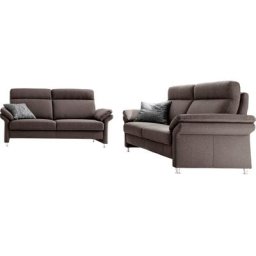 Home affaire Polstergarnitur Mailand, Set: 3-Sitzer, 2-Sitzer und Sessel, wahlweise mit Move-Funktion