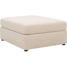 DOMO collection Polsterhocker Solskin, Speziell für Outdoor, witterungsbeständig, incl. Schutzhülle