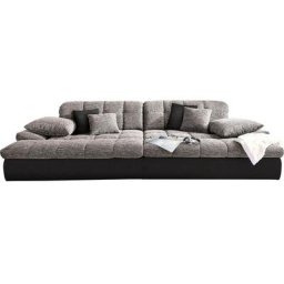 Mr. Couch Big-Sofa Biarritz, wahlweise mit Kaltschaum (140kg Belastung/Sitz) und RGB-Beleuchtung