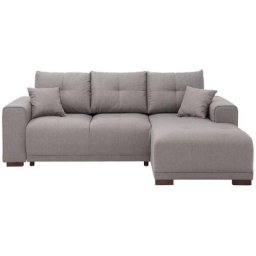 Home affaire Ecksofa Viborg, mit Regal in der Armlehne, wahlweise mit Bettfunktion