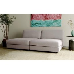andas Big-Sofa Pori, mit tiefer Sitzfläche, in 2 Bezugsqualitäten