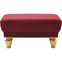 sit&more Polsterhocker Orient 5, goldfarbene Füße