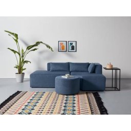 GALA Ecksofa Rue Ginoux, 3 Teile, zusammengesetzt aus Modulen, in vielen Bezugsqualitäten und Farben.