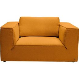 TOM TAILOR Loveseat BIG CUBE STYLE, mit bequemen Stegkissen, extra große Sitztiefe, Breite 147 cm
