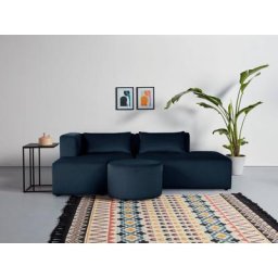 GALA Ecksofa Rue Ginoux, 3 Teile, zusammengesetzt aus Modulen, in vielen Bezugsqualitäten und Farben.