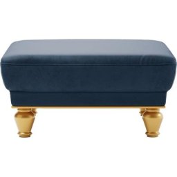 sit&more Polsterhocker Orient 5, goldfarbene Füße