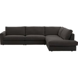 Home affaire Ecksofa Remersburg, aus Kunststoff Füßen, mit losen Rücken- und Sitzkissen