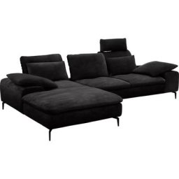 W.SCHILLIG Ecksofa valentinoo, Set, inklusive Hocker, mit Sitztiefenverstellung, Breite 299 cm