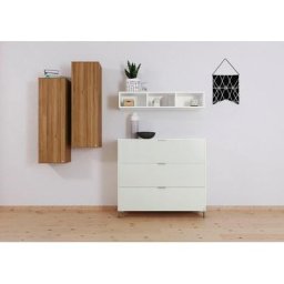 set one by Musterring Wohnzimmer-Set Chicago, (Set, 4-St), mit offenem Regal