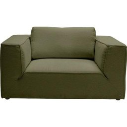 TOM TAILOR Loveseat BIG CUBE STYLE, mit bequemen Stegkissen, extra große Sitztiefe, Breite 147 cm