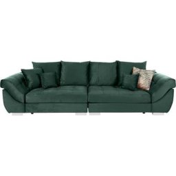 INOSIGN Big-Sofa Rome, Steppung im Sitzbereich, Federkern-Polsterung