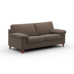 machalke® 2,5-Sitzer diego, mit weichen Armlehnen, Füße wengefarben, Breite 195 cm