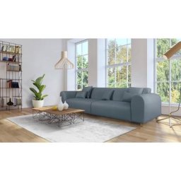andas Big-Sofa Svennis, in 2 Bezugsqualitäten, B/T/H: 314/98/83 cm