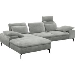 W.SCHILLIG Ecksofa valentinoo, Set, inklusive Hocker, mit Sitztiefenverstellung, Breite 299 cm