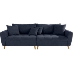 andas Big-Sofa Penelope Luxus, mit besonders hochwertiger Polsterung für bis zu 140 kg pro Sitzfläche