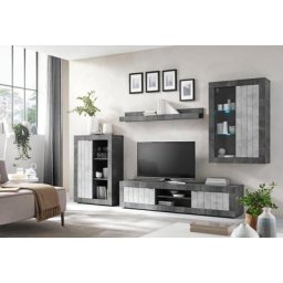 LC Wohnwand Urbino, (Set, 4-St)