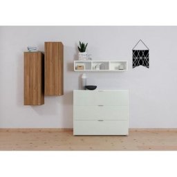 set one by Musterring Wohnzimmer-Set Chicago, (Set, 4-St), mit offenem Regal