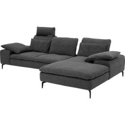 W.SCHILLIG Ecksofa valentinoo, Set, inklusive Hocker, mit Sitztiefenverstellung, Breite 299 cm