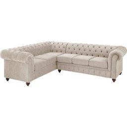 Home affaire Chesterfield-Sofa Chesterfield, mit Knopfheftung, auch in Leder