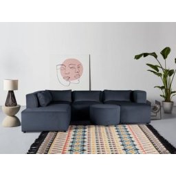 GALA Ecksofa Rue Ginoux, 5 Teile, zusammengesetzt aus Modulen, in vielen Bezugsqualitäten und Farben.