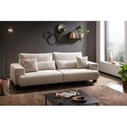 exxpo - sofa fashion Big-Sofa, inklusive loser Rücken- und Zierkissen, frei im Raum stellbar