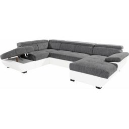 COTTA Polstergarnitur, (Set), Set: bestehend aus Wohnlandschaft und Hocker, wahlweise Bettfunktion
