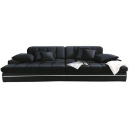 Mr. Couch Big-Sofa Biarritz 2, wahlweise mit Kaltschaum (140kg Belastung/Sitz), Kopfteilverstellung