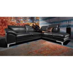 COTTA Polstergarnitur, (Set), Set: bestehend aus Ecksofa und Hocker, Ecksofa wahlweise Bettfunktion