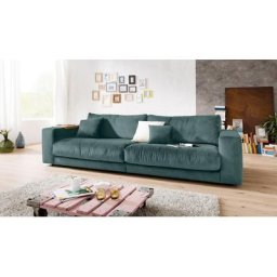 3C Candy Big-Sofa Enisa II, incl. 1 Flatterkissen, Wahlweise mit Flecken-Schutz-Bezug Easy care